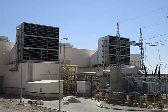 Inauguration of inlet air cooling systems of Shahroud power plant